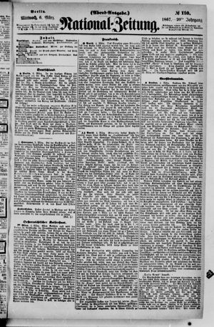 Nationalzeitung vom 06.03.1867