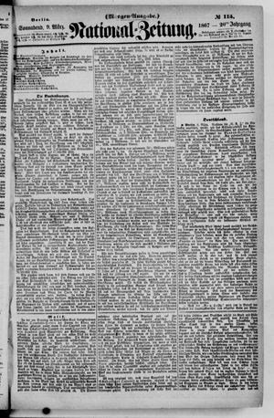 Nationalzeitung vom 09.03.1867