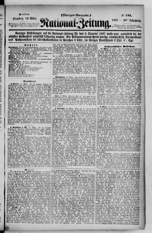 Nationalzeitung vom 19.03.1867