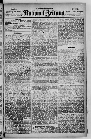 Nationalzeitung vom 20.03.1867