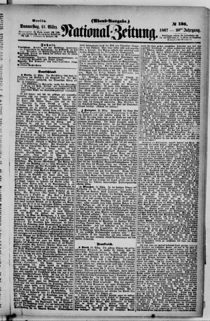 National-Zeitung vom 21.03.1867