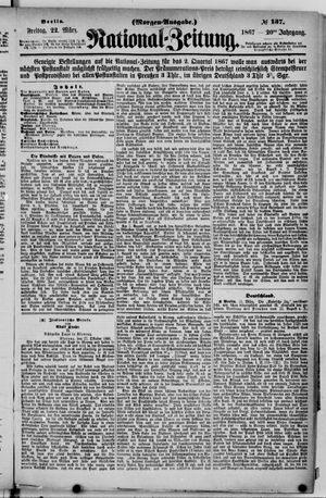 Nationalzeitung vom 22.03.1867