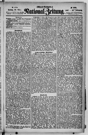 Nationalzeitung vom 22.03.1867