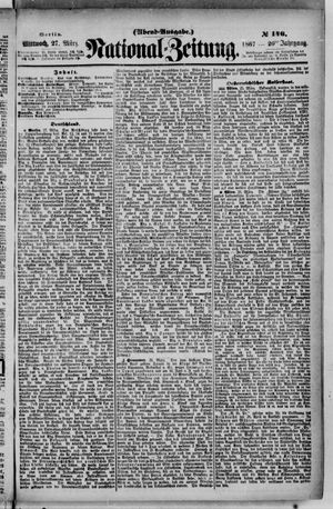 Nationalzeitung vom 27.03.1867