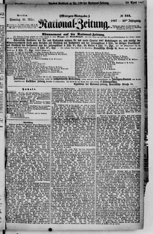 Nationalzeitung vom 31.03.1867