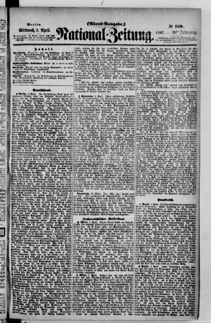 Nationalzeitung on Apr 3, 1867