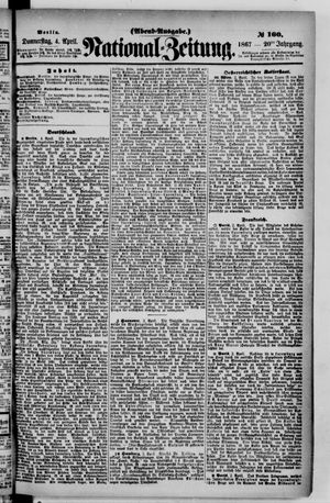 Nationalzeitung vom 04.04.1867