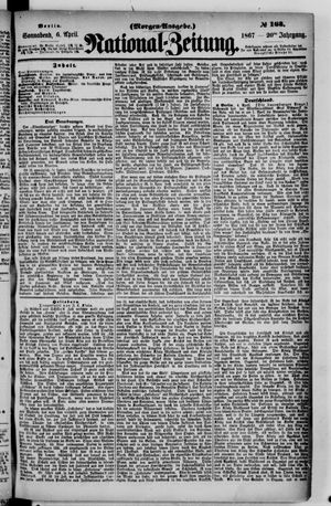 Nationalzeitung vom 06.04.1867