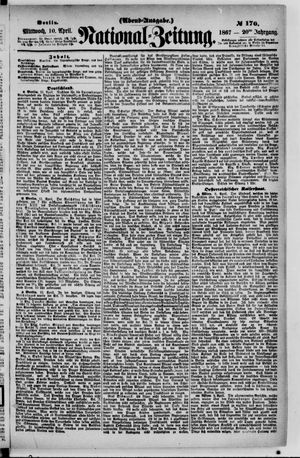 Nationalzeitung on Apr 10, 1867