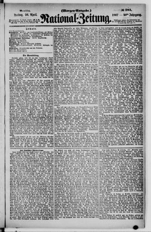 Nationalzeitung on Apr 26, 1867