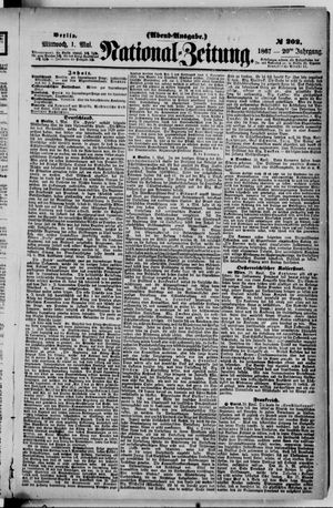 Nationalzeitung on May 1, 1867