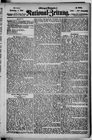 Nationalzeitung vom 05.05.1867