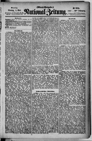 Nationalzeitung vom 06.05.1867