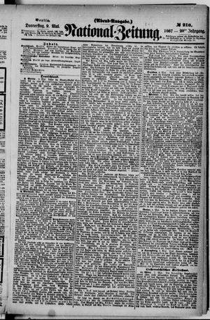 National-Zeitung vom 09.05.1867