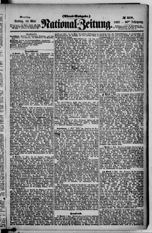 National-Zeitung on May 10, 1867