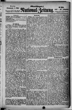 Nationalzeitung vom 11.05.1867
