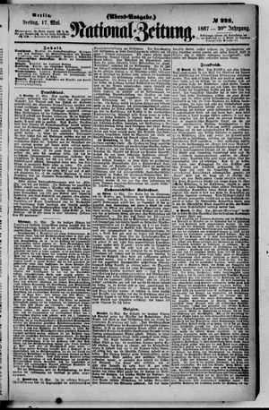 Nationalzeitung on May 17, 1867