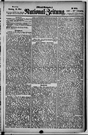 Nationalzeitung vom 20.05.1867