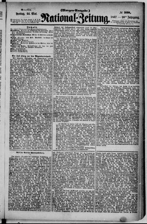 Nationalzeitung vom 24.05.1867