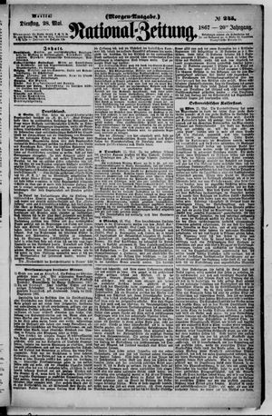 Nationalzeitung vom 28.05.1867