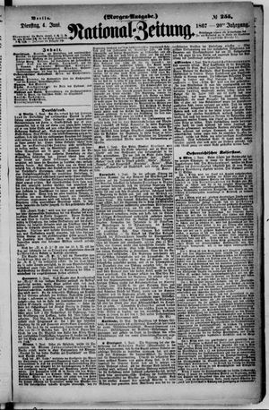 Nationalzeitung vom 04.06.1867