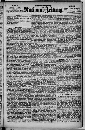 Nationalzeitung vom 07.06.1867