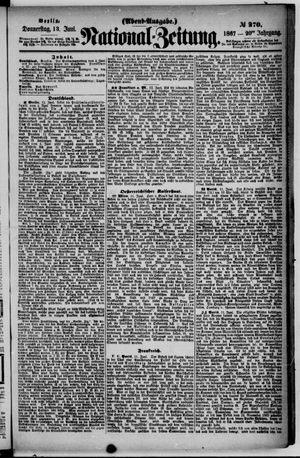 National-Zeitung vom 13.06.1867