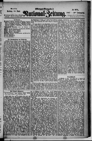 Nationalzeitung vom 14.06.1867