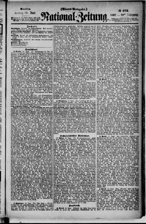 Nationalzeitung on Jun 14, 1867