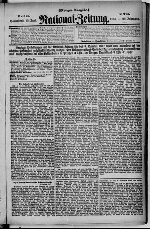 Nationalzeitung vom 15.06.1867