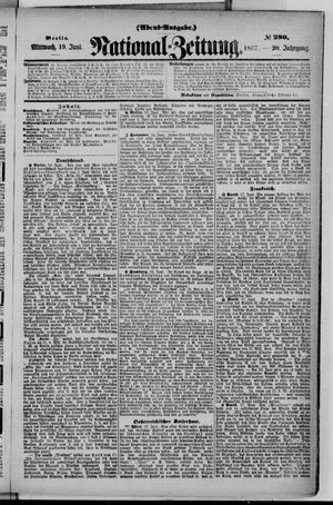 Nationalzeitung vom 19.06.1867