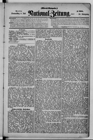 Nationalzeitung vom 04.07.1867