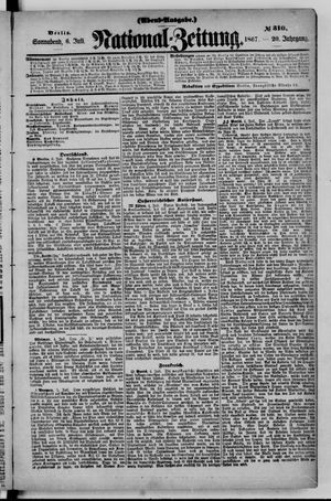 Nationalzeitung on Jul 6, 1867