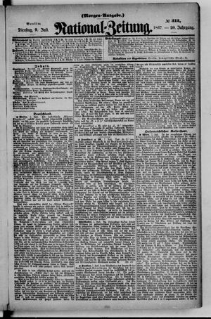 Nationalzeitung vom 09.07.1867