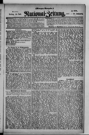 Nationalzeitung vom 12.07.1867