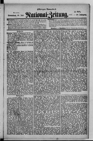 Nationalzeitung vom 13.07.1867