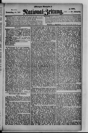 Nationalzeitung vom 18.07.1867