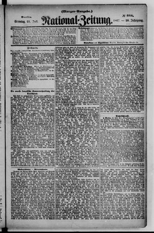 Nationalzeitung on Jul 21, 1867