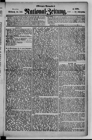 Nationalzeitung on Jul 24, 1867