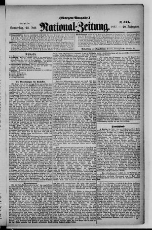 Nationalzeitung on Jul 25, 1867