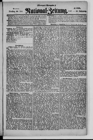 Nationalzeitung vom 30.07.1867