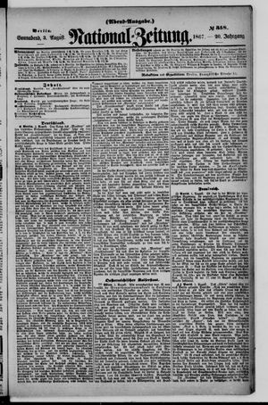 National-Zeitung vom 03.08.1867