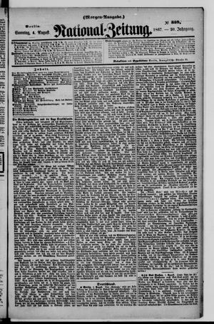 Nationalzeitung on Aug 4, 1867