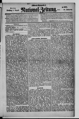 Nationalzeitung on Aug 6, 1867
