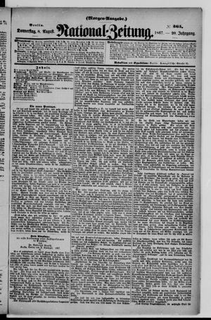 Nationalzeitung vom 08.08.1867