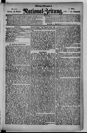 Nationalzeitung on Aug 23, 1867