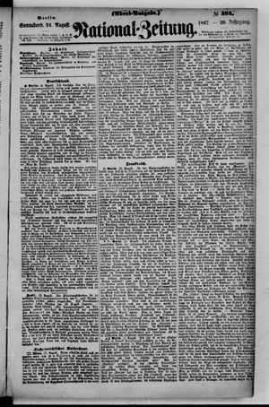 National-Zeitung on Aug 24, 1867