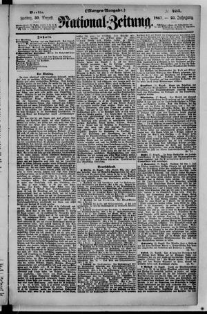 Nationalzeitung on Aug 30, 1867