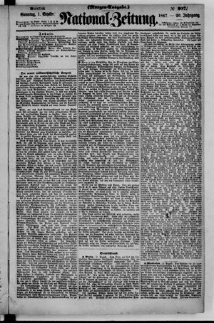 Nationalzeitung vom 01.09.1867