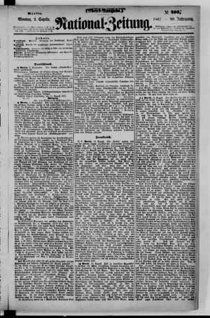 Nationalzeitung vom 02.09.1867